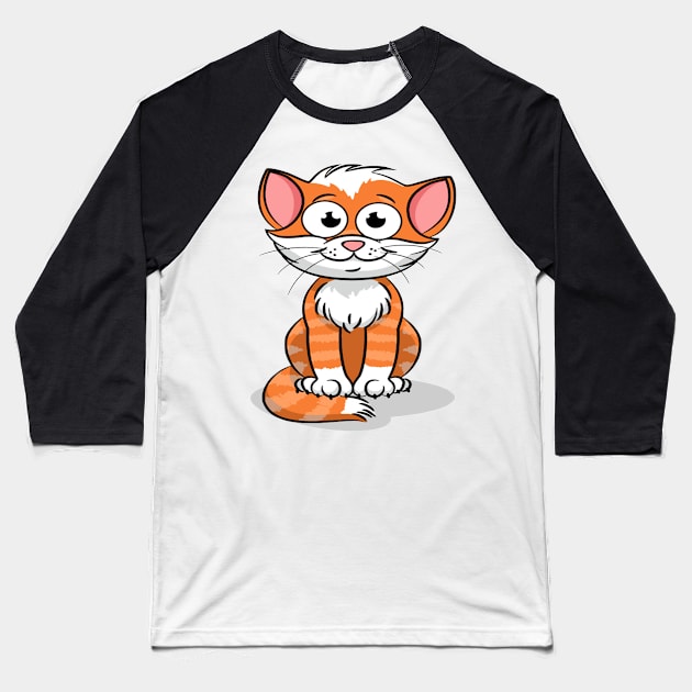 Cute cat lover Baseball T-Shirt by This is store